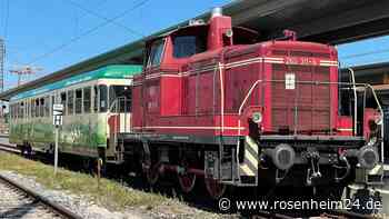 Rohrdorfer Wiesn-Express schnauft zum Rosenheimer Herbstfest