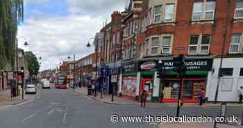 Man rushed to hospital after high street crash