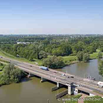 Wantijbrug (N3) een nacht afgesloten wegens onderhoud
