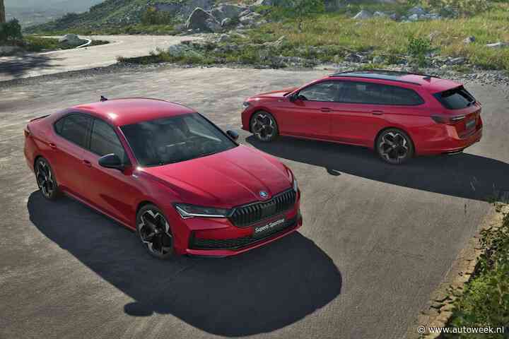 Skoda Superb wordt wat sportiever