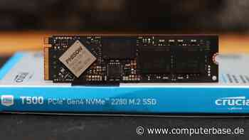 Crucial T500: Schnelle PCIe-4.0-SSD jetzt auch mit 4 TB erhältlich [Notiz]
