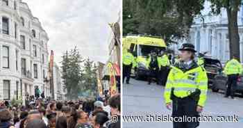 Three brothers charged as mum fights for life after Notting Hill Carnival stabbing