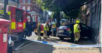 Person treated at the scene after car crashes into Blackheath nail bar