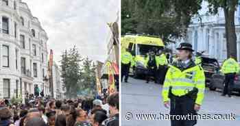 Three brothers charged as mum fights for life after Notting Hill Carnival stabbing