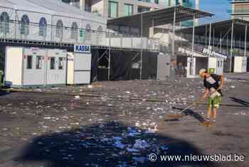 Na feestje van Waregem Koerse volgt de opkuis: “Dat gaat elk jaar vlotter dankzij herbruikbare bekers”