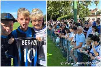 Duizend fans volgen open training Club Brugge (en dromen al van Haaland en co): “Laat maar komen”