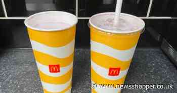 I tried the new McDonald's Grimace Shake and love how unique it is