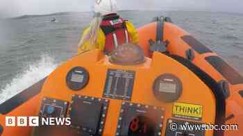 Paddleboarder rescued 3km from shore