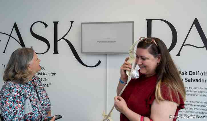 The AI-Powered Ask Dalí and Hello Vincent Installations Raise Uncomfortable Questions about Ventriloquizing the Dead