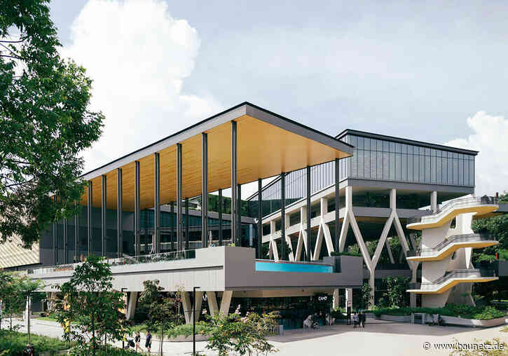 Fitnessoase in Singapur
 - Sportkomplex von DP Architects