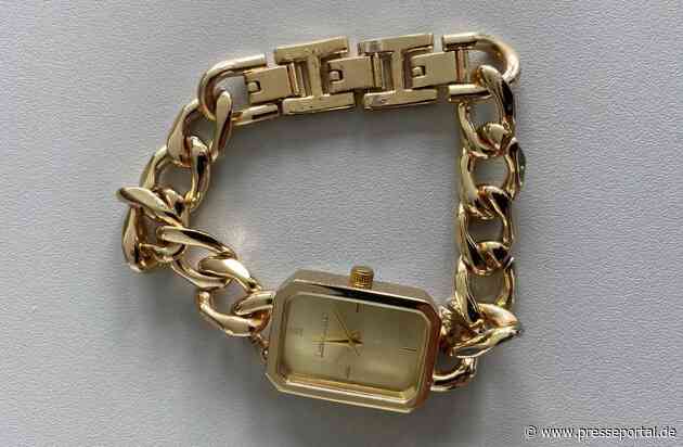 POL-HL: Stadtgebiet Lübeck / Sichergestellte Armbanduhr - Eigentümer gesucht