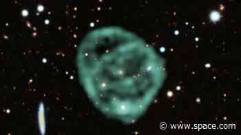 Astronomers discover new 'odd radio circle' near the center of our galaxy