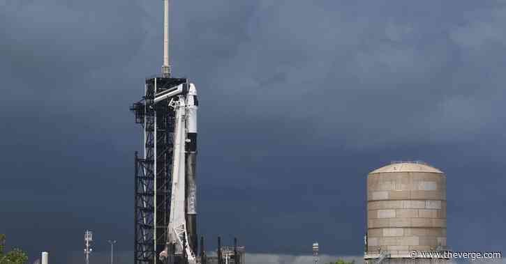 SpaceX Falcon 9 booster ‘tipped over’ into the ocean during landing