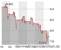 Kinross Gold-Aktie: Kurs fällt ab (7,87154 €)