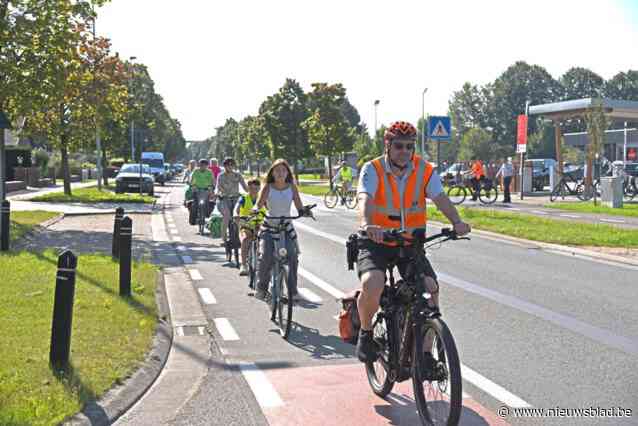 Politie houdt proefritten voor fietsende scholieren om twee jaar durende omleiding Mechelse Poort te leren kennen