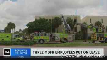 Fla. FD employees on leave after death of instructor's son during training
