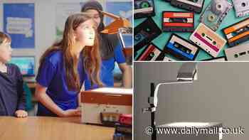 The everyday 1990s objects children have never heard of: New poll reveals 61% of 10-year-olds don't know what a floppy disk is - so, how many items do YOU remember?