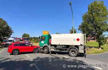FW-Schermbeck: Unfall auf der Dorstener Straße