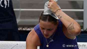 Nach krachendem Absturz: Mit Eisbeuteln auf dem Kopf: Niemeier trumpft auf