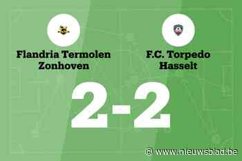 Termolen en Torpedo Hasselt B delen de punten