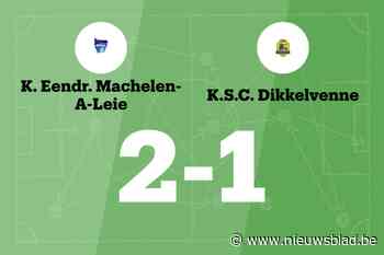 Eendracht Machelen-aan-de-Leie B dankzij Mats Béatse en Henri Covemaecker langs KSC Dikkelvenne B