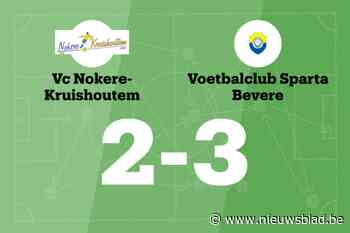 VC Sparta Bevere wint uit van VC Nokere-Kruishoutem B