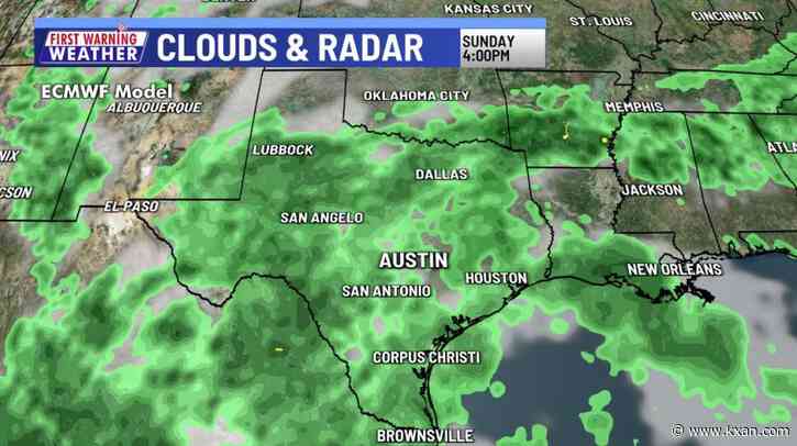 Some rain now, but wetter this weekend