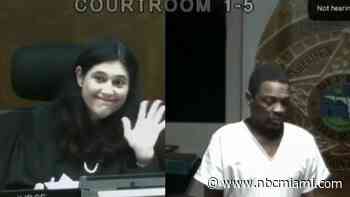 Man in viral courtroom reunion faces former classmate again