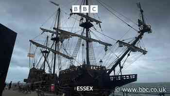 Spanish galleon moors in Southend