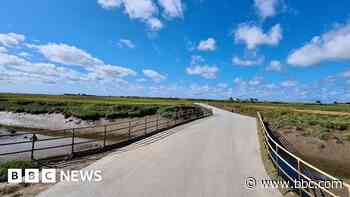 Resurfacing submerged tidal road 'a very tricky job'