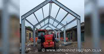 Next step in £500k market renovation complete as seating area takes shape
