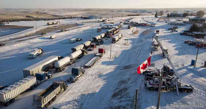 In the news today: Border blockade sentencing begins, wildfire threatens First Nation