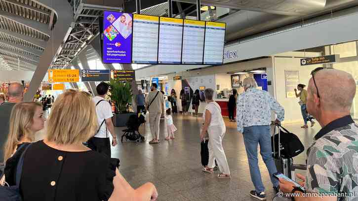 Bijna dertig vluchten geannuleerd na netwerkstoring Eindhoven Airport