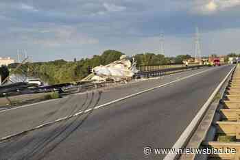 Brug over Leie wordt hersteld na dodelijk ongeval: aanzienlijke verkeershinder verwacht