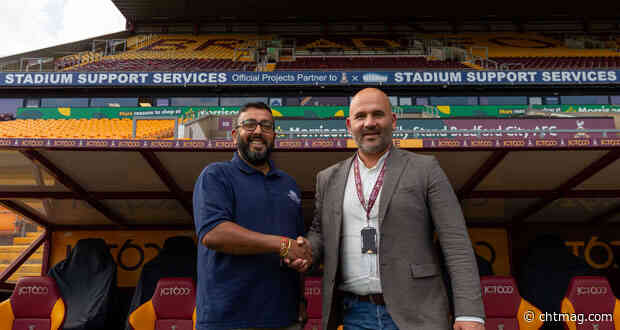 Stadium Support Services named Official Projects Partner of Bradford City AFC