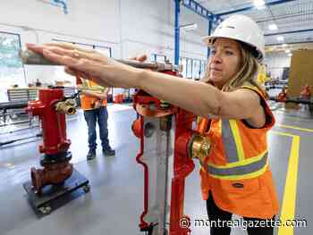 Prepping for the next geyser: Blue collars learn the pipes at Montreal's aqueduct training centre