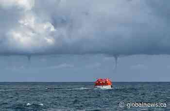 ‘Tornadoes over water’ seen across Eastern Canada this summer