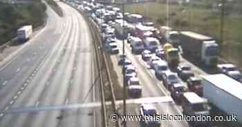 LIVE: Serious crash between truck and van puts men in hospital