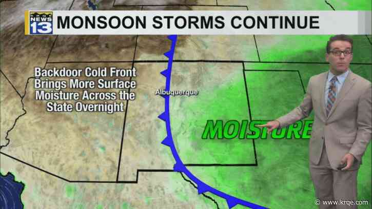 Briefly drier then stormy ahead