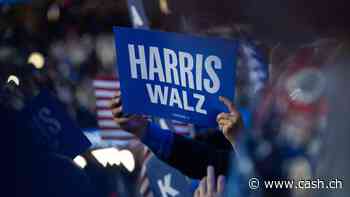 Vorsprung von Harris auf Trump baut sich aus