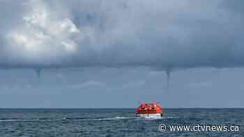 'Tornadoes over water' seen across Eastern Canada this summer