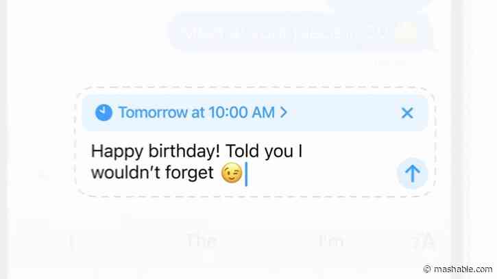 How to schedule texts on iPhone