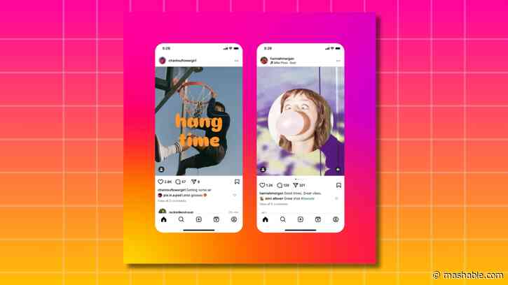 Instagram now lets you add words on posts like Reels