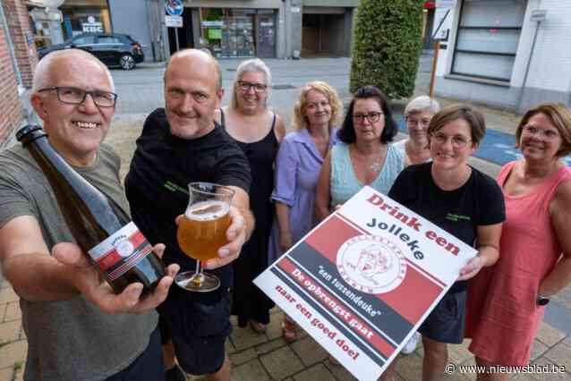 “Drink een Jolleke”: een Bornems biertje als ode aan brandweerman en organisator van de Dodentocht “De Jolle”