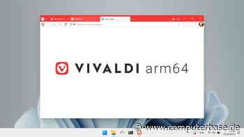 Browser: Vivaldi 6.9 ist auch für Windows 11 auf Arm verfügbar