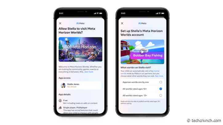 Meta now allows preteens to explore Horizon Worlds with parent’s permission