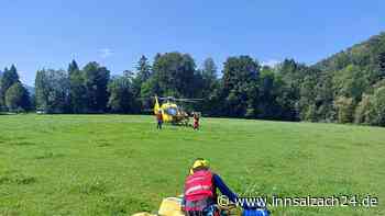 Akut erkrankt: Bergsteiger (68) am Hochstaufen von Helikopter gerettet