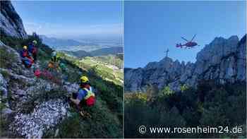 Dramatische Szenen auf der Kampenwand: Thüringer stürzt 35 Meter ab – Wie der Mann gerettet wurde