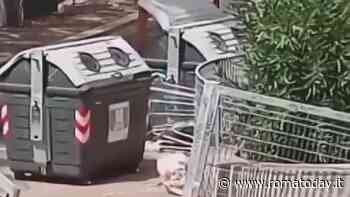 VIDEO | Tor Bella Monaca, lo zozzone ripreso mentre scarica calcinacci in pieno giorno