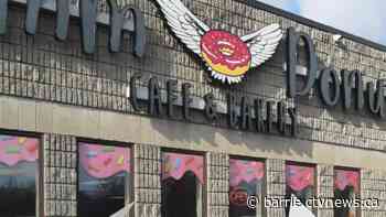 Barrie donut shop endures break-in amid already challenging road construction
